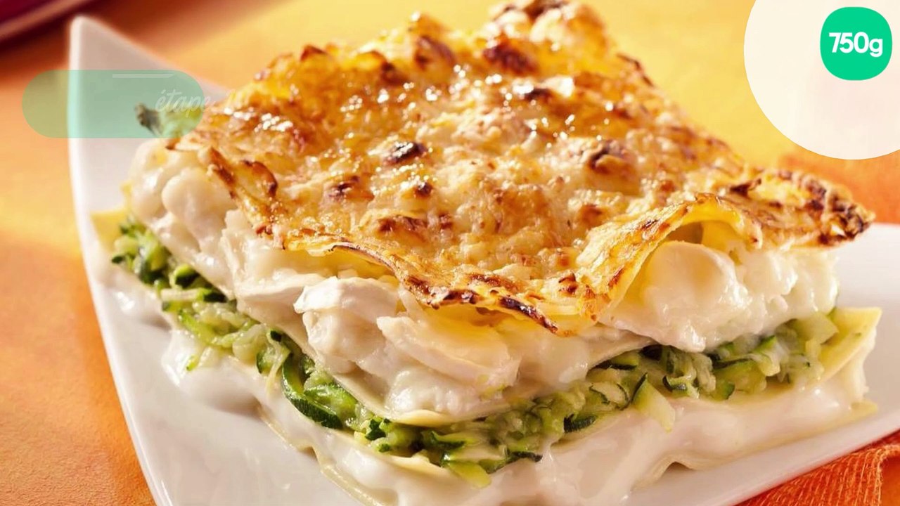 Lasagnes aux courgettes et au fromage de chèvre