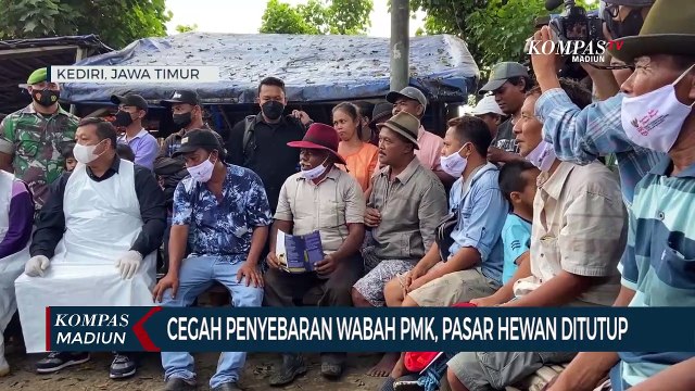 Cegah Penyebaran Wabah PMK, Pasar Hewan Ditutup