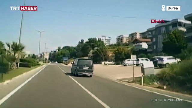 Kaza anını kaydetti, 'Geçirdiğim kaza' başlığıyla paylaştı