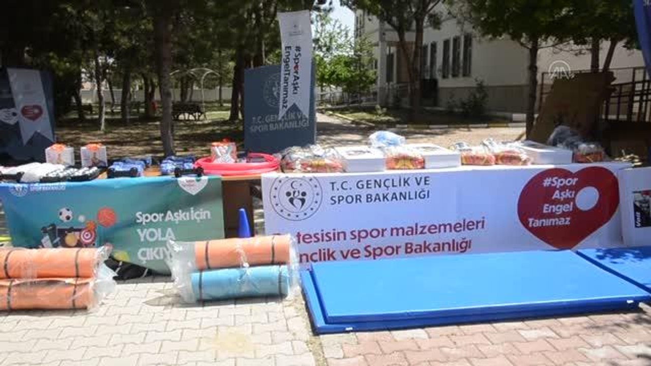 "Spor Aşkı Engel Tanımaz" tırı, Karaman'a ulaştı