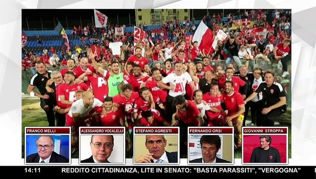 Monza in Serie A, l'emozione di Stroppa in diretta ▷ Successo frutto di lavoro e sacrificio. Contento per Berlusconi e Galliani