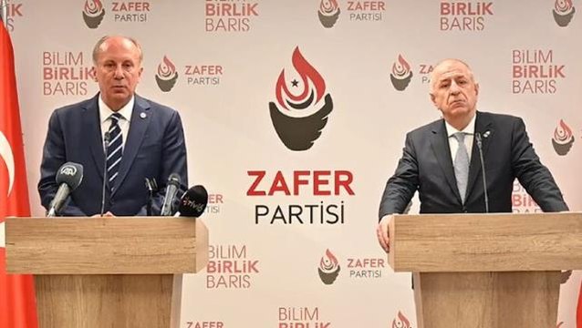 Özdağ ile kameralar karşısına geçen İnce, hayat pahalılığını bu örnekle vurguladı: Kafeteryaya giden çift, bir çay söyleyip beraber içmiş