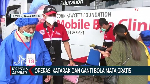 Pemkab Jember Gelar Operasi Katarak dan Ganti Bola Mata Palsu Gratis