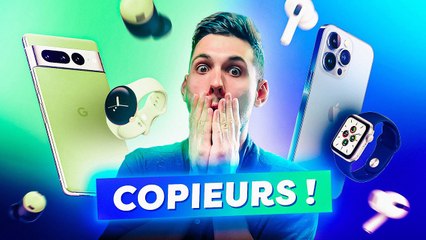 Google VS Apple - La GUERRE est DÉCLARÉE (Android 13, Pixel 6a & 7, Watch,..)