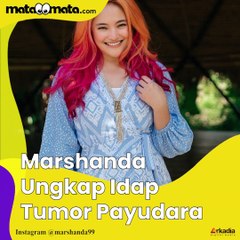 Idap Tumor Payudara, Tangis Marshanda Meledak