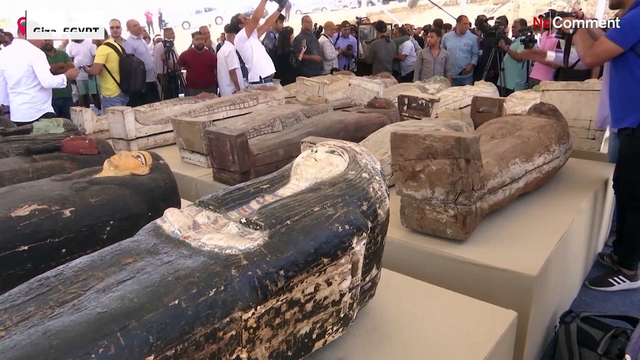 Egypt unveils a treasure trove of ancient artifacts