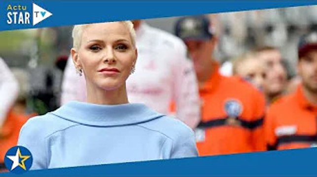 Charlene de Monaco fait sensation avec un look détonnant au GP de Monaco