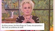 Ana Maria Braga pega Covid pela segunda vez e faz desabafo nas redes: 'Muito ruim'