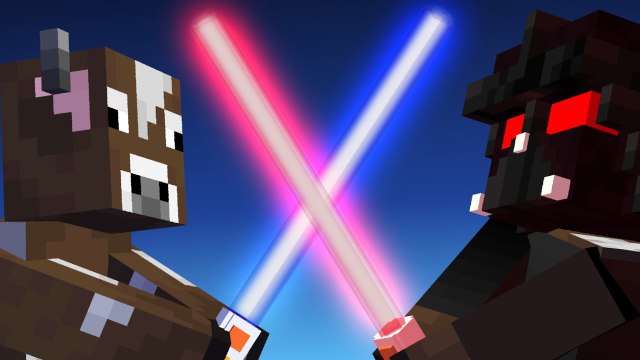 Minecraft Mobs if they were Nerds