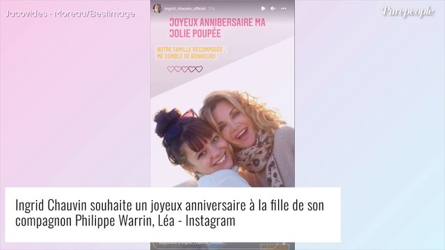 Ingrid Chauvin : Tendre moment entre son fils et son compagnon Philippe Warrin