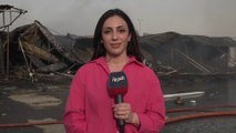 مراسلة العربية: السلطات الكويتية تحقق في أسباب حريق سوق الخيام بعد السيطرة عليه