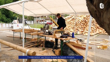 Reportage - "Fondement(s) de Simon Augade au musée Arcabas