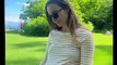 Ilona Smet se dévoile enceinte sur Instagram le 29 mai 2022, proche de l'accouchement.