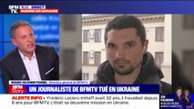 Marc-Olivier Fogiel, directeur général de BFMTV, rend hommage à notre journaliste Frédéric Leclerc-Imhoff, tué en Ukraine