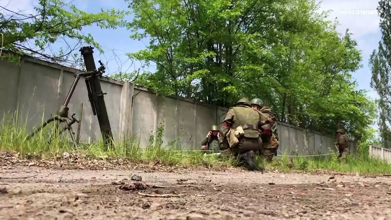 Asediar para vencer a las fuerzas ucranianas, los prorrusos explican su estrategia en Lugansk