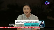 VP Leni Robredo, nagpaabot ng pagbati kay Vice President-elect Sara Duterte | SONA