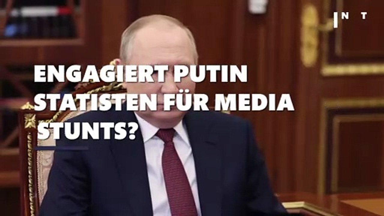 Wladimir Putin: Verwundete russische Soldaten sollen in Wirklichkeit ... Schauspieler sein!