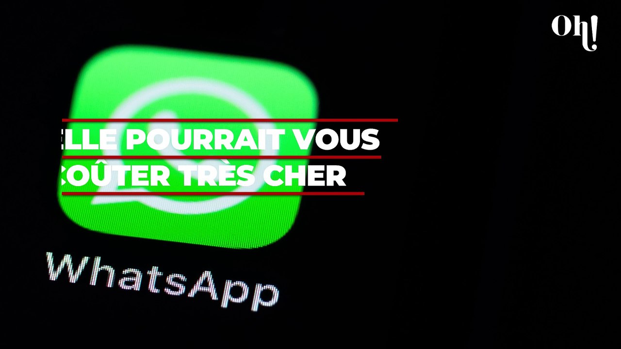 WhatsApp : attention à cette arnaque de grande...