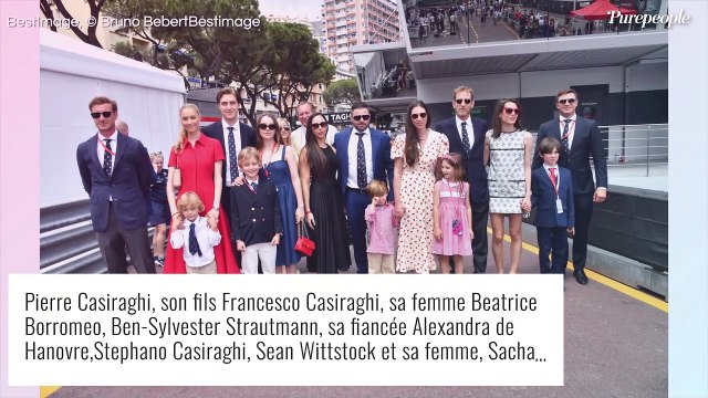 Alexandra de Hanovre et son fiancé Ben-Sylvester Strautmann, couple stylé et assorti au Grand Prix de Monaco
