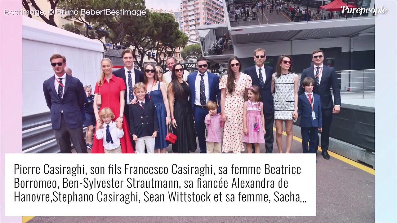 Alexandra de Hanovre et son fiancé Ben-Sylvester Strautmann, couple stylé et assorti au Grand Prix de Monaco