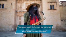AMLO pedirá información sobre libertad de implicado en ataque a saxofonista María Elena Ríos