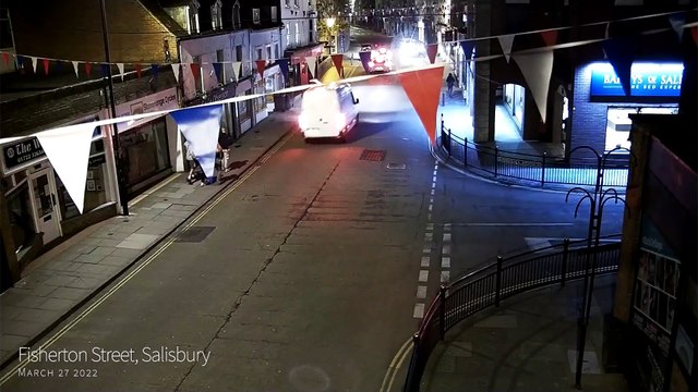 Watch the moment man deliberately drove car at group of pedestrians in Salisbury