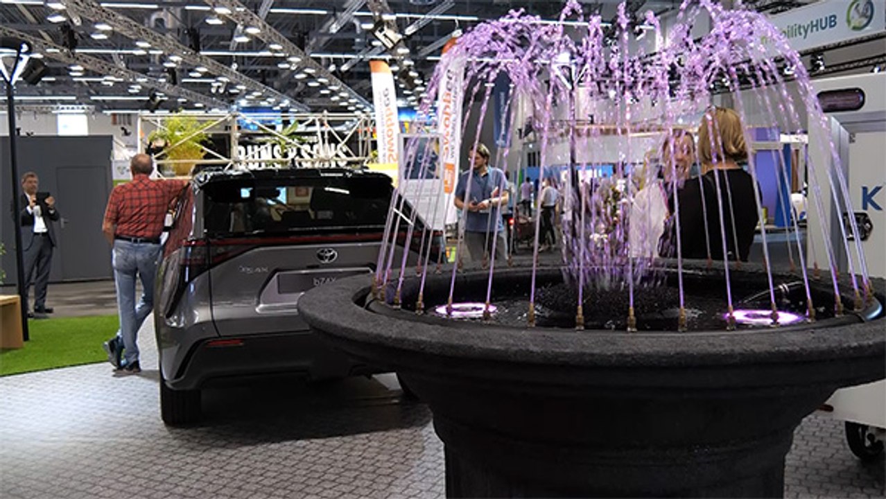 Toyota auf der Polis Mobility in Köln
