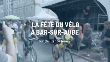 La petite reine fêtée à Bar-sur-Aube avant l’arrivée de la grande boucle