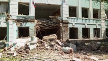مقتل مدرسين اثنين وإصابة مدنيين في قصف صاروخي على دونيتسك