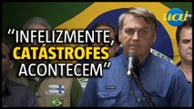Bolsonaro lamenta 'catástrofe' causadas pelas chuvas em PE