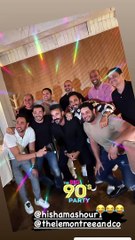 عيد ميلاد زوج نيللي