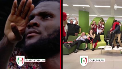 Goal Reactions: Sassuolo-Milan