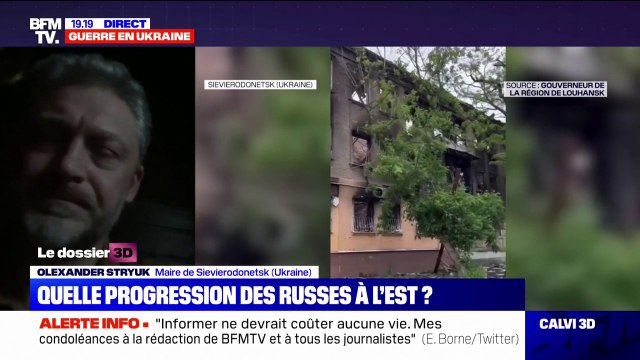 Ukraine: le maire de Severodonetsk demande des armes pour pouvoir organiser une contre-attaque