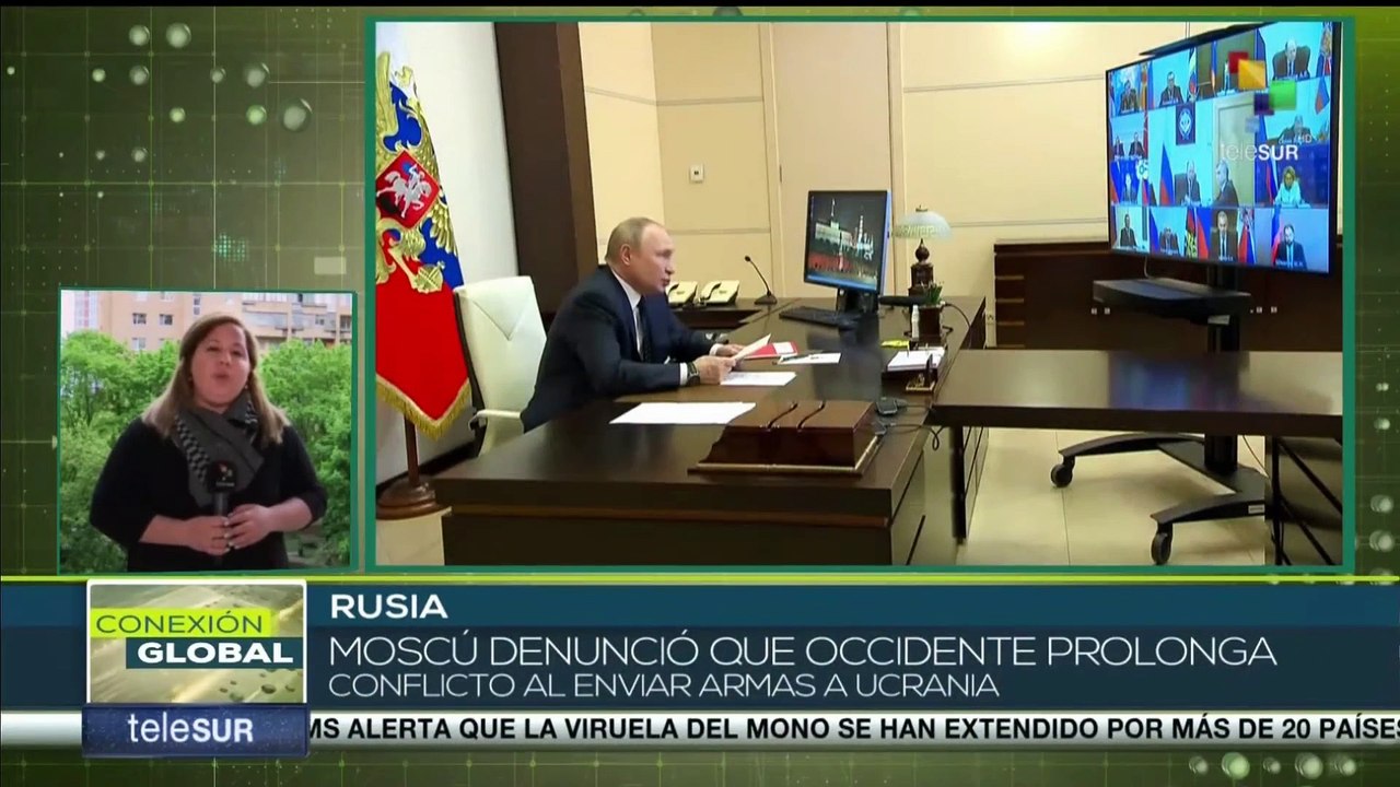 Vladímir Putin realiza reunión con el Consejo de Seguridad Nacional