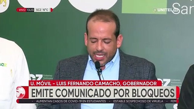 Bloqueo en Cuatro Cañadas: Camacho dice que no va ceder a caprichos políticos del masismo