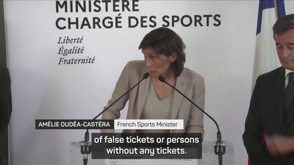 French Sports Minister blames 'false tickets' for UCL final chaos