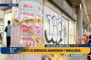 Exigen mayor seguridad: vecinos de SJM denuncian abandono de caseta de Serenazgo