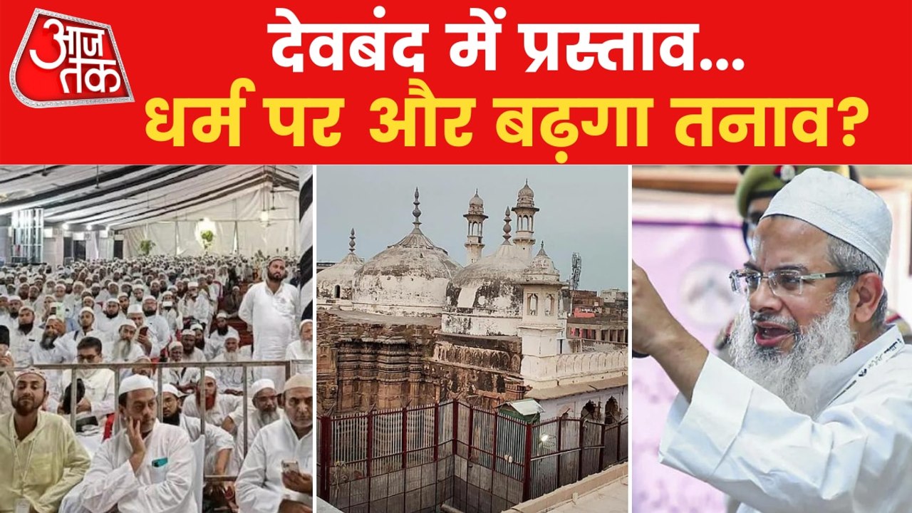 Madani giving serious warnings on second day of Jamiat!