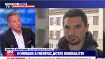 GALA VIDÉO - Marc-Olivier Fogiel très ému sur BFMTV : il rend hommage au journaliste tué en Ukraine