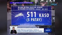 Higit 500 kaso ng dengue, naitala sa Negros Occidental ngayong taon; 5 patay | Saksi