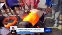 3 menor de edad nalunod; 1 pinaghahanap pa | Saksi