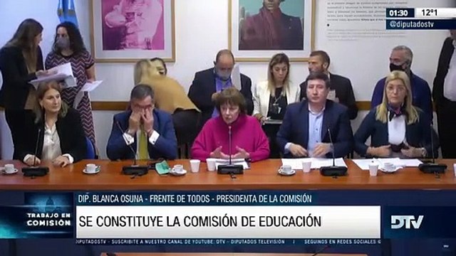 Diputados avanza en la conformación de comisiones para el trabajo legislativo (1)