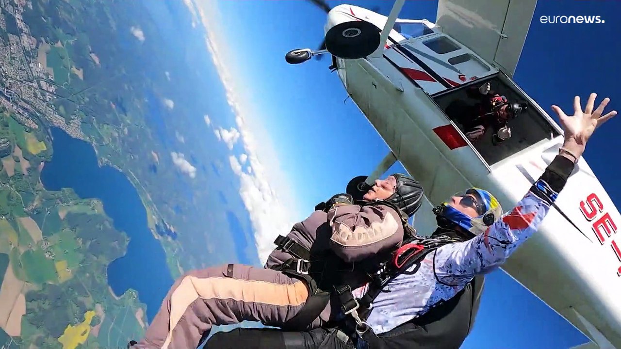 103-Jährige hält Weltrekord: 'Nach unten komme ich auf alle Fälle'