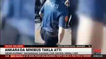 Ankara'da minibüs kazası: Çok sayıda yaralı var