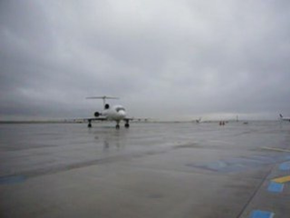 TU154 arrivée NICE - LFMN