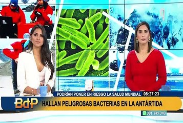 Descubren en Antártida bacterias "hiperresistentes" que podrían significar un riesgo sanitario