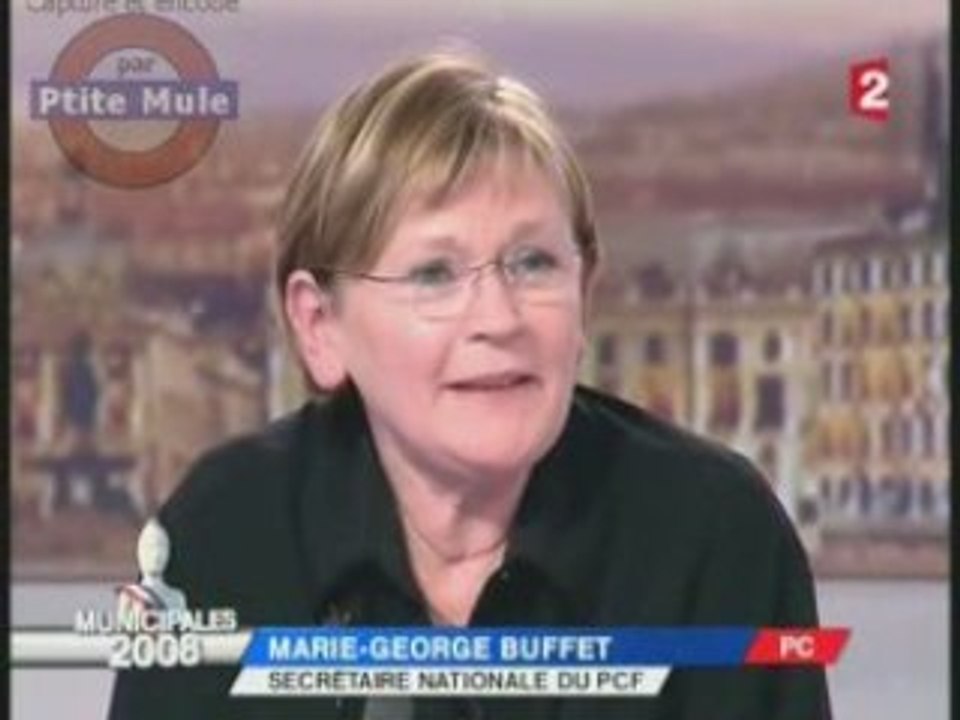 MG. Buffet, E. Woerth, O. Besancenot