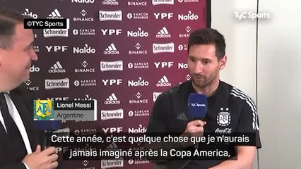 PSG - Messi : "Une année difficile"