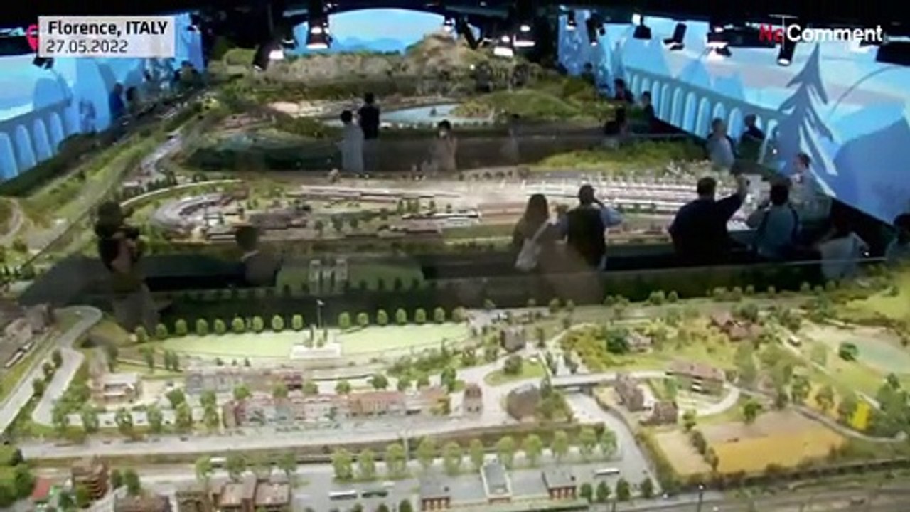 Florenz: Eine der größten Modelleisenbahnen Europas