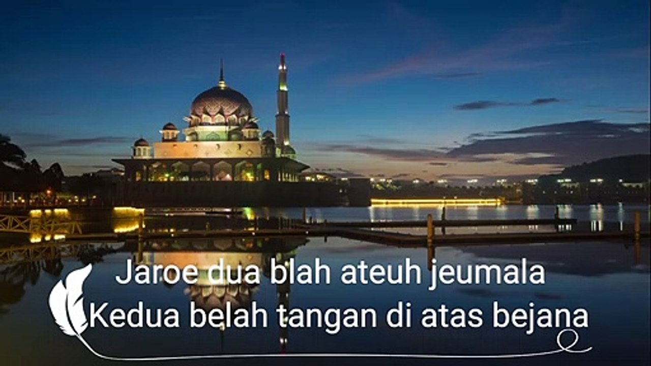 01. Lirik lagu Aceh  Saleum serta terjemahannya